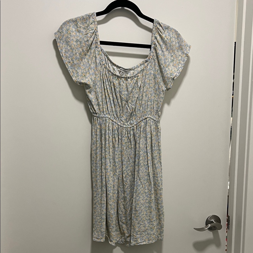 American Eagle Outfitters Blue Floral Dress